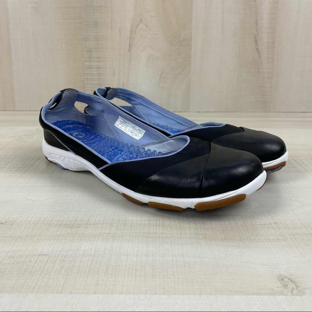 Merrell Mezame Ballet Mary Jane Slip On Sneakers Sling Back Leather